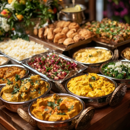 Indian Buffet Service